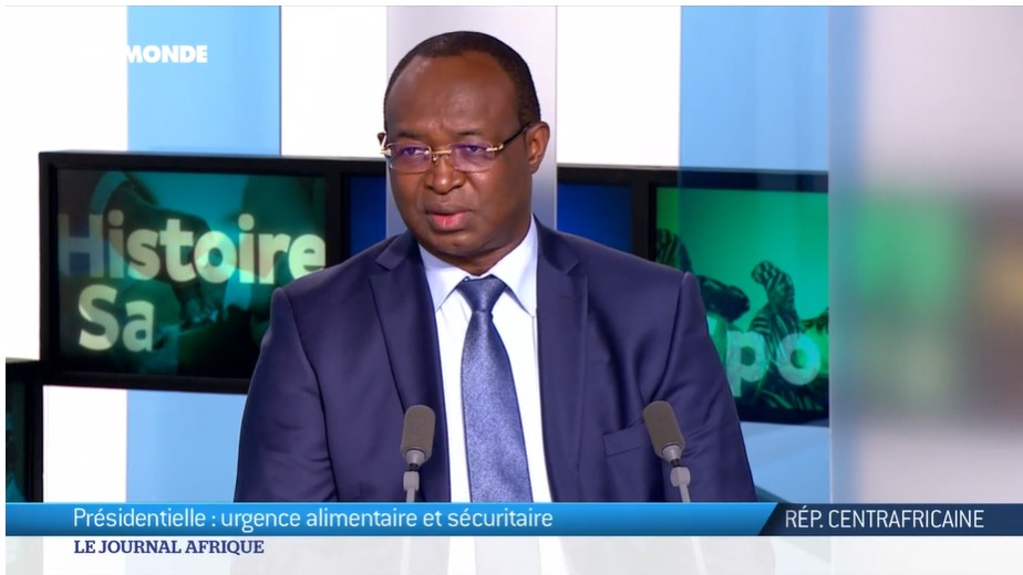 Interview  du Président Anicet Georges DOLOGUELE sur la TV5 Monde