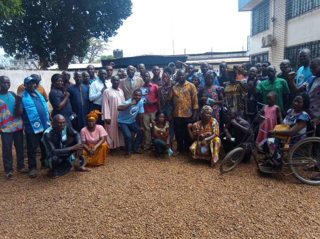Rencontre des Militants URCA " Week End du Rénovateur" du 12/03/2022 au Siège du Parti à Bangui