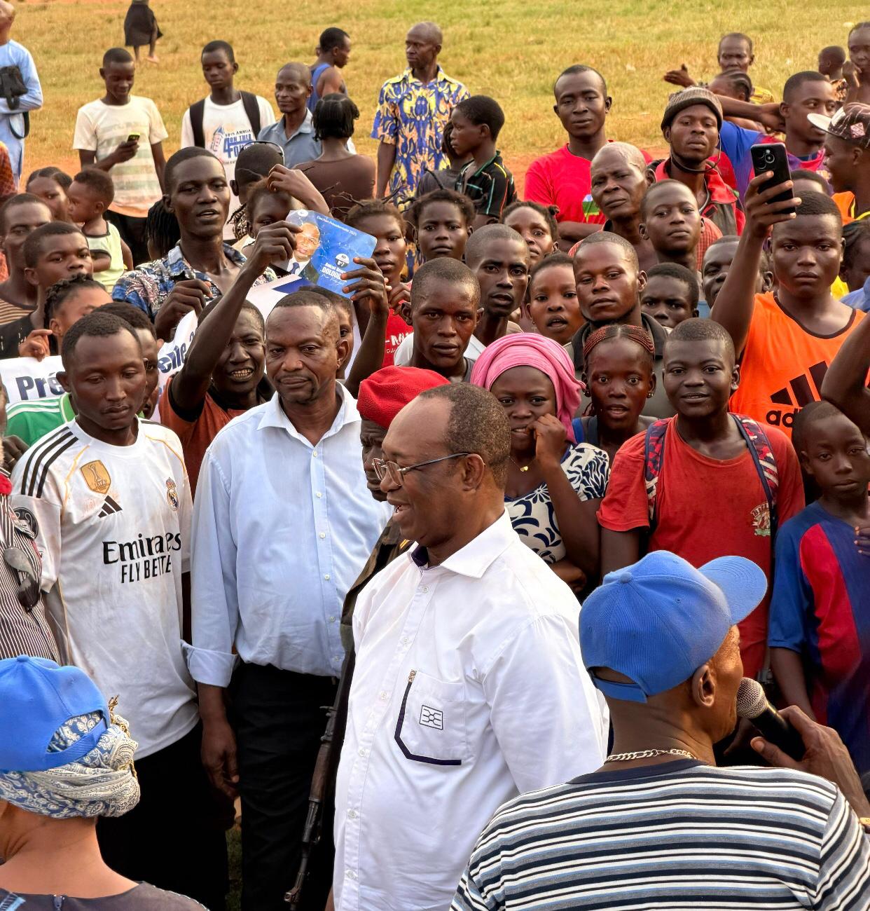 La journée a été longue en ce 6eme jour de campagne avec une matinée bien chargée.